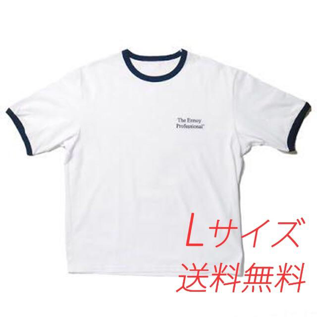 Lサイズ ennoy RINGER TEE エンノイTシャツ/カットソー(半袖/袖なし)