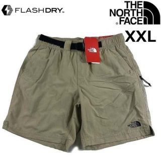 ザノースフェイス(THE NORTH FACE)のノースフェイス ショートパンツ 撥水 速乾(XXL)ベージュ 190110(ショートパンツ)