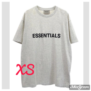 フィアオブゴッド(FEAR OF GOD)のessentials 2020SS ロゴ Tシャツ OATMEAL XS(Tシャツ/カットソー(半袖/袖なし))