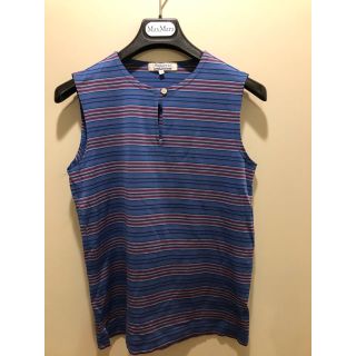 バーバリーブルーレーベル(BURBERRY BLUE LABEL)のバーバリー　トップス  ボーダー(Tシャツ(半袖/袖なし))