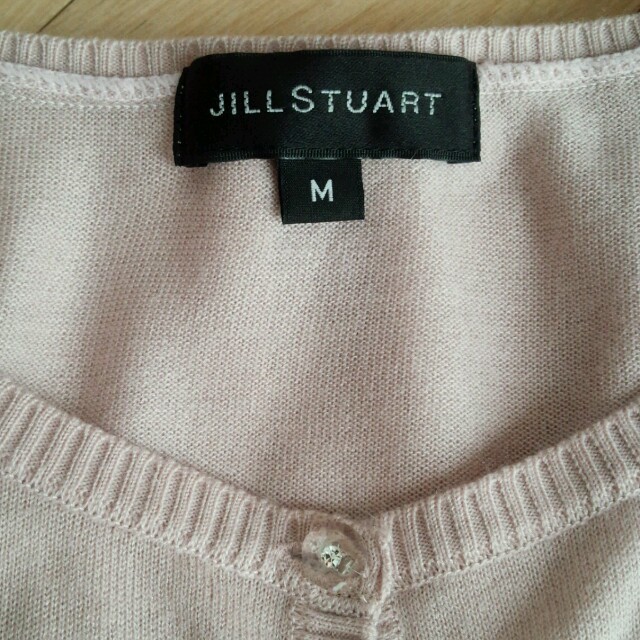 JILLSTUART(ジルスチュアート)のJILLSTUARTピンクカーディガン レディースのトップス(カーディガン)の商品写真