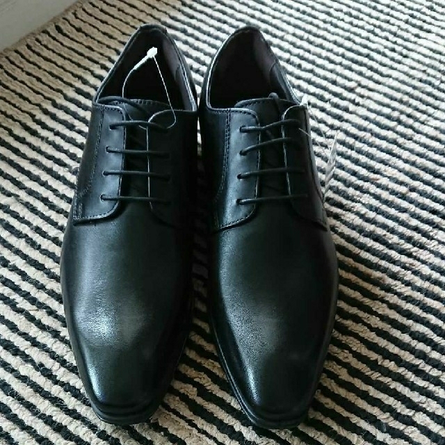 TAKA-Q around the shoesの黒革靴 ビジネスシューズ