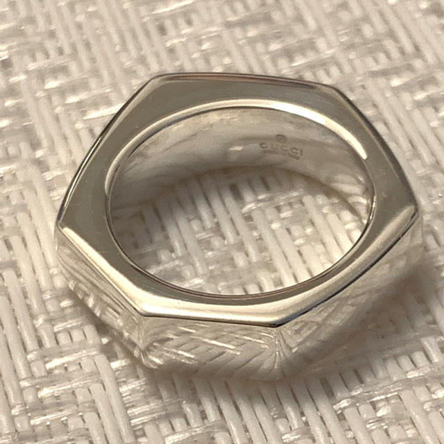 Gucci(グッチ)のグッチ リング 指輪 9号 磨き済 美品 レディースのアクセサリー(リング(指輪))の商品写真