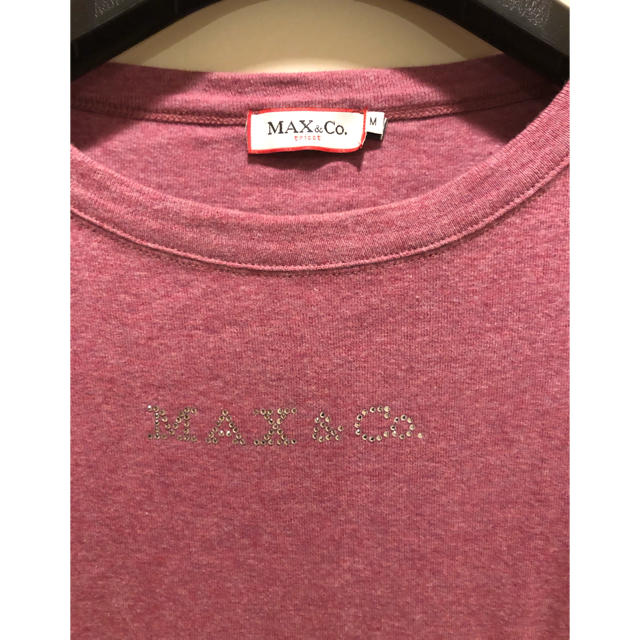 Max & Co.(マックスアンドコー)のMax &CoのTシャツ　スパンコール　美品 レディースのトップス(Tシャツ(半袖/袖なし))の商品写真