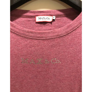 マックスアンドコー(Max & Co.)のMax &CoのTシャツ　スパンコール　美品(Tシャツ(半袖/袖なし))