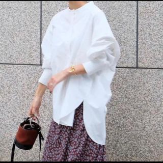 アパルトモンドゥーズィエムクラス(L'Appartement DEUXIEME CLASSE)の【nana♡kikily様専用】machatt スタンドカラーオーバーシャツ(シャツ/ブラウス(長袖/七分))