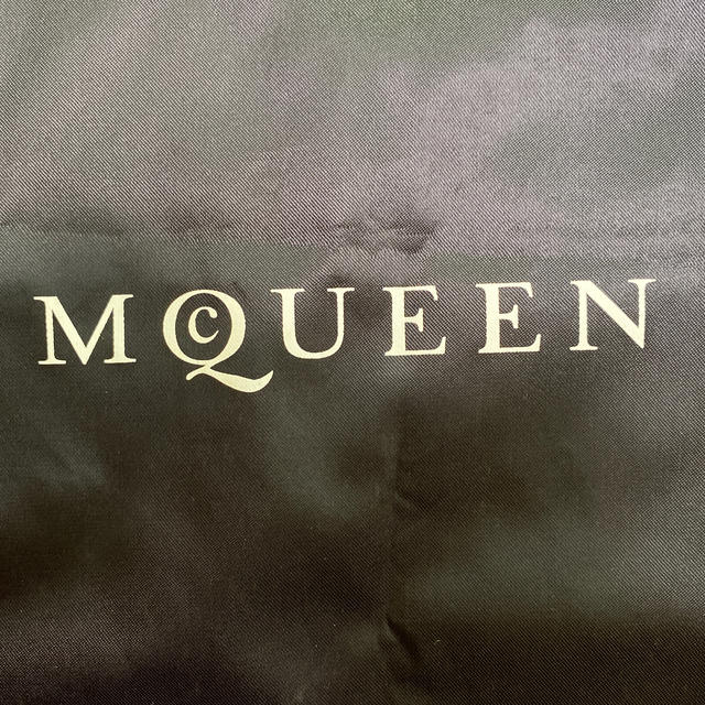 Alexander McQueen(アレキサンダーマックイーン)のAlexander MCQUEEN  ナイロン巾着　35×40 ハンドメイドのファッション小物(ポーチ)の商品写真