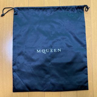 アレキサンダーマックイーン(Alexander McQueen)のAlexander MCQUEEN  ナイロン巾着　35×40(ポーチ)