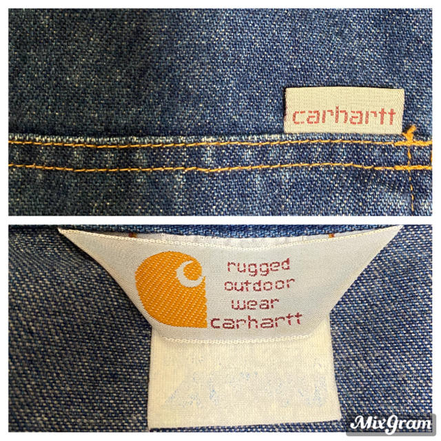 Carhartt 80年代〜90年代 ヴィンテージデニムシャツ 3