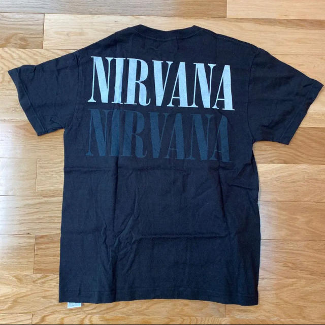 HALFMAN(ハーフマン)の【即購入可能】新品 HALFMAN USA ×NIRVANA Tシャツ（送料込） メンズのトップス(Tシャツ/カットソー(半袖/袖なし))の商品写真