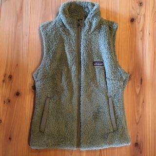 パタゴニア(patagonia)のパタゴニア  フリース ベスト レディース グリーン(ベスト/ジレ)