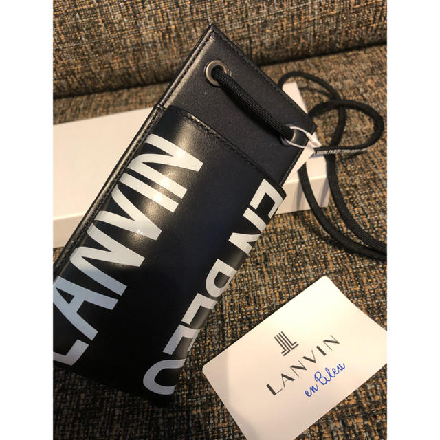 LANVIN en Bleu(ランバンオンブルー)の新品 LANVIN ランバン モバイルケース レディースのファッション小物(その他)の商品写真