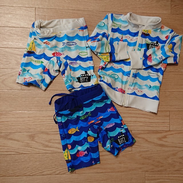 F.O.KIDS(エフオーキッズ)の水着セット サイズ100 キッズ/ベビー/マタニティのキッズ服男の子用(90cm~)(水着)の商品写真