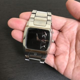 ニクソン(NIXON)のnixon ニクソン レア theBANKS バンクス　ブラックblack(腕時計(アナログ))