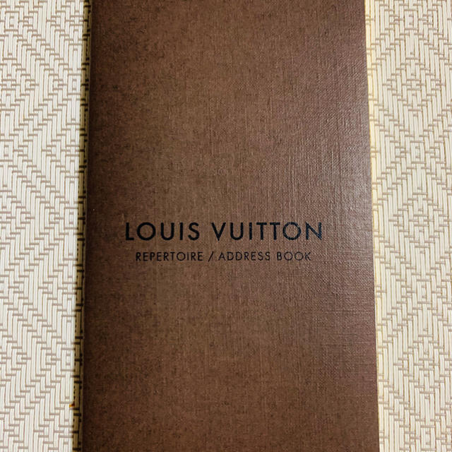 LOUIS VUITTON(ルイヴィトン)のルイヴィトン アドレス帳・世界地図 インテリア/住まい/日用品の文房具(ノート/メモ帳/ふせん)の商品写真