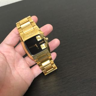 ニクソン(NIXON)のnixon ニクソン レア BANKS バンクス ゴルドgold(腕時計(アナログ))