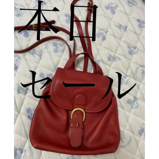 専用❗️【希少】オールドコーチ リュック コスタリカ製4922 レザー