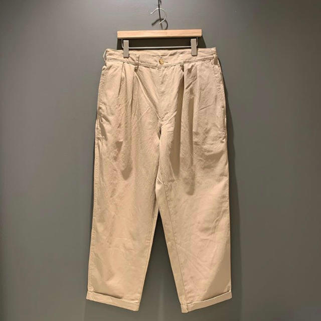 最も優遇の BEAMS SSZ No18 十八番 3P CHINO ベージュ L メンズ | bca