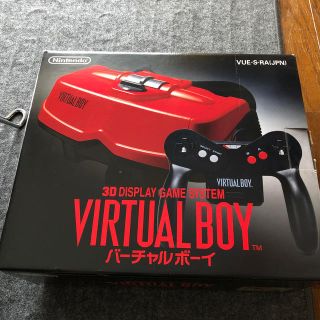 ニンテンドウ(任天堂)の入手困難　送料込み　値下げ！バーチャルボーイ　VIRTUAL BOY  良品　(家庭用ゲーム機本体)