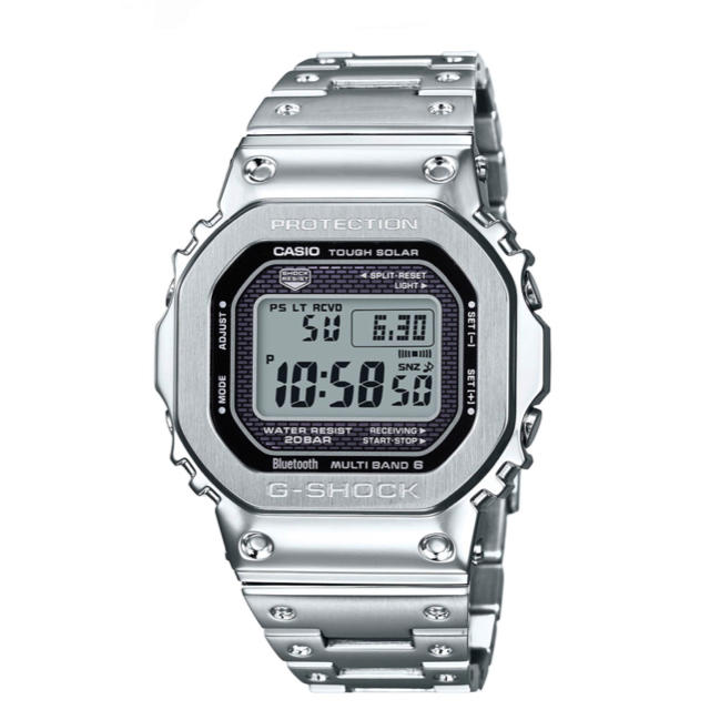 G-SHOCK(ジーショック)の【新品未使用】CASIO G-SHOCK GMW-B5000D-1JFシルバー メンズの時計(腕時計(デジタル))の商品写真