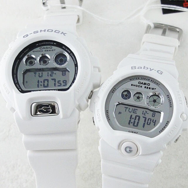 CASIO(カシオ)の新品 CASIO ペアウォッチ ホワイト メンズの時計(腕時計(デジタル))の商品写真