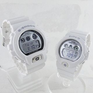 カシオ(CASIO)の新品 CASIO ペアウォッチ ホワイト(腕時計(デジタル))