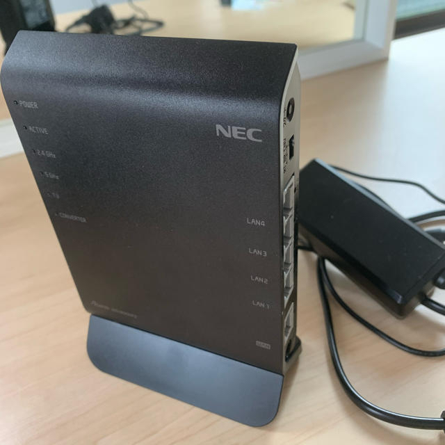 NEC(エヌイーシー)のNEC Aterm WG1900HP2 無線LANルーター Wi-Fi スマホ/家電/カメラのPC/タブレット(PC周辺機器)の商品写真