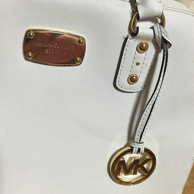 Michael Kors(マイケルコース)の正規品 マイケルコース ホワイトバッグ レディースのバッグ(トートバッグ)の商品写真