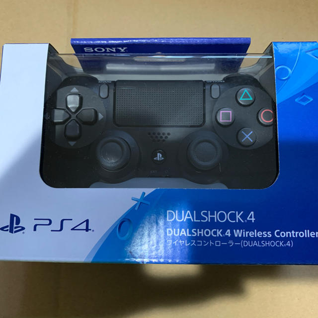 PS4 コントローラー dualshock4 JetBlack 新品未使用 - 家庭用ゲーム機本体