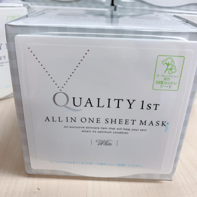 クオリティファースト オールインワンシートマスク ホワイトEX 30枚6箱 コスメ/美容のスキンケア/基礎化粧品(パック/フェイスマスク)の商品写真