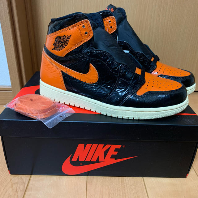 NIKE(ナイキ)のNIKE AIR JORDAN 1 SHATTERED BACKBOARD3.0 メンズの靴/シューズ(スニーカー)の商品写真