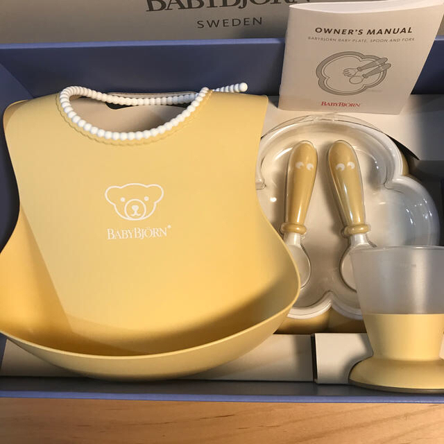 BABYBJORN(ベビービョルン)の☆新品未使用☆ 【ベビービョルン BABY BJORN】離乳食食器セット キッズ/ベビー/マタニティの授乳/お食事用品(離乳食器セット)の商品写真