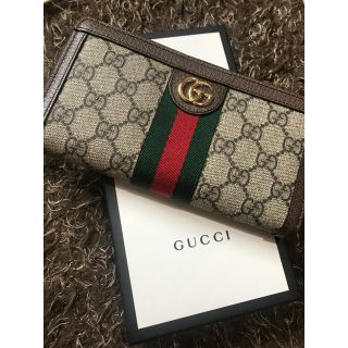 グッチ(Gucci)の再値下げ！GUCCI グッチオフィディア長財布！美品！(長財布)