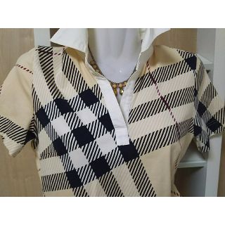 バーバリー(BURBERRY) シャツ/ブラウス(レディース/半袖)（ストレッチ