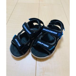 スケッチャーズ(SKECHERS)のスケッチャーズ　光るサンダル　防水　サイズ14.5センチ(サンダル)