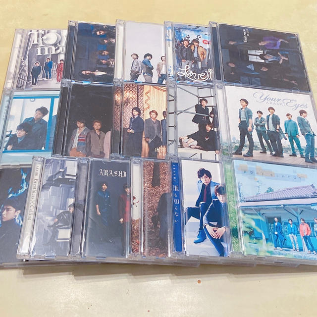 嵐 - 嵐 歴代 初回限定 シングル 12枚セットの通販 by te's shop ...