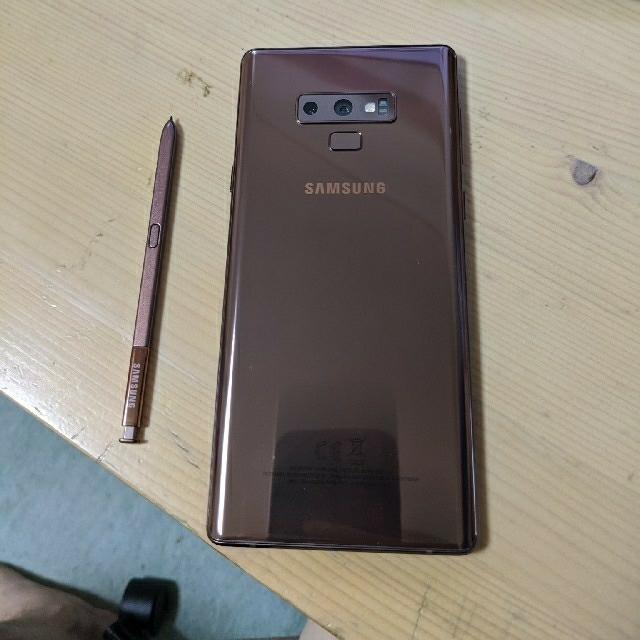 SAMSUNG(サムスン)のSamsung note 9 128GB 　イギリス版 スマホ/家電/カメラのスマートフォン/携帯電話(スマートフォン本体)の商品写真