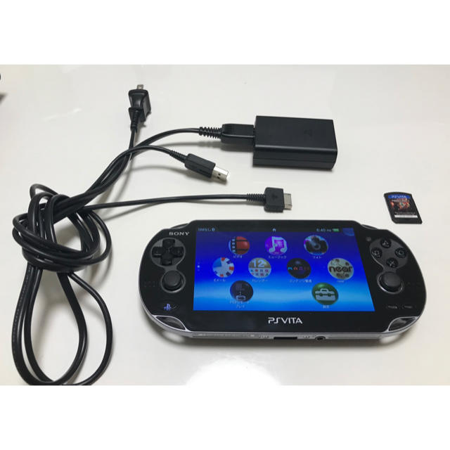 PlayStation Vita PCH-1100 ブラック　メモリーカードエンタメ/ホビー