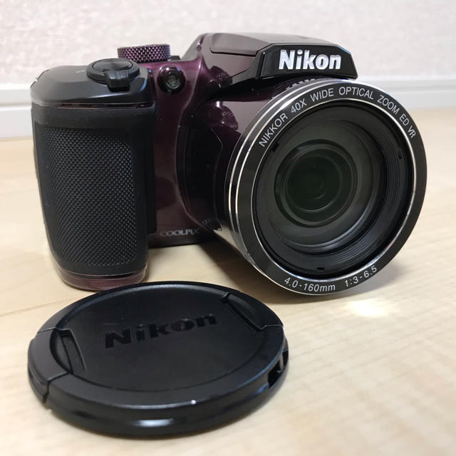 Nikon(ニコン)のNikon B500 PLUM スマホ/家電/カメラのカメラ(コンパクトデジタルカメラ)の商品写真