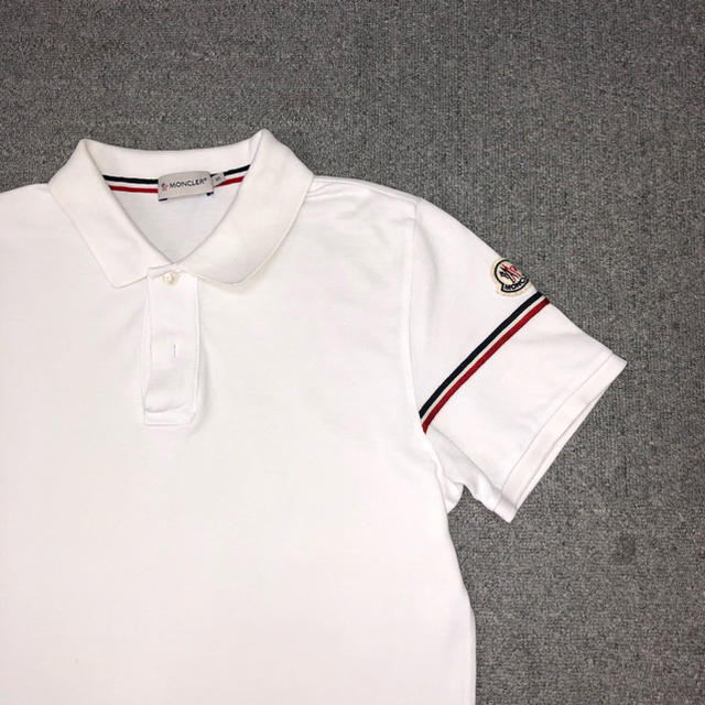 メール便可/取り寄せ 【極美品】モンクレール デカワッペン ポロシャツ