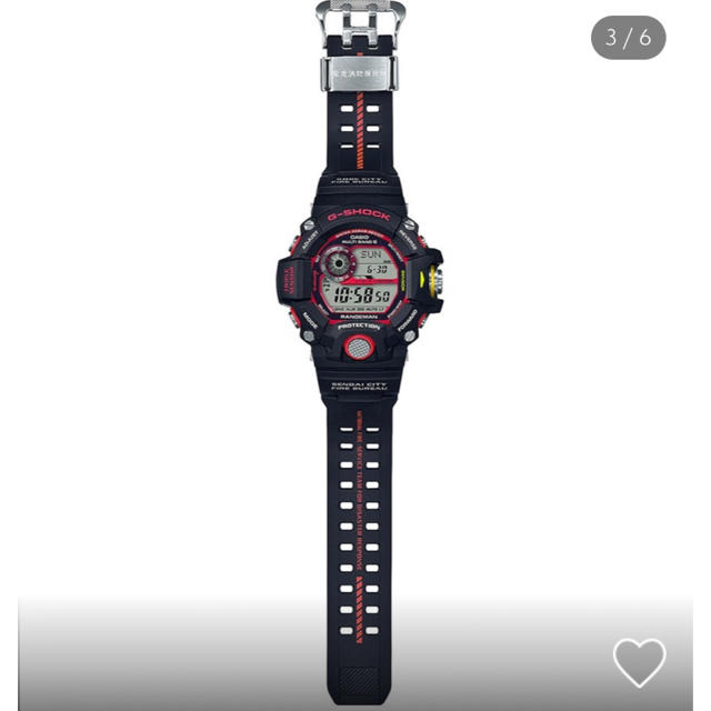 G-SHOCK(ジーショック)のCASIO G-SHOCK 緊急消防援助隊 メンズの時計(腕時計(デジタル))の商品写真