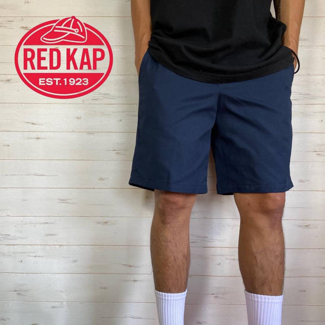 RED KAP  ハーフパンツ　W30  チノパン　メキシコ製  ワークパンツ メンズのパンツ(チノパン)の商品写真