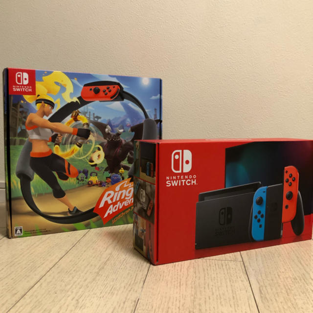 任天堂Switch 本体　＋　リングフィットアドベンチャー