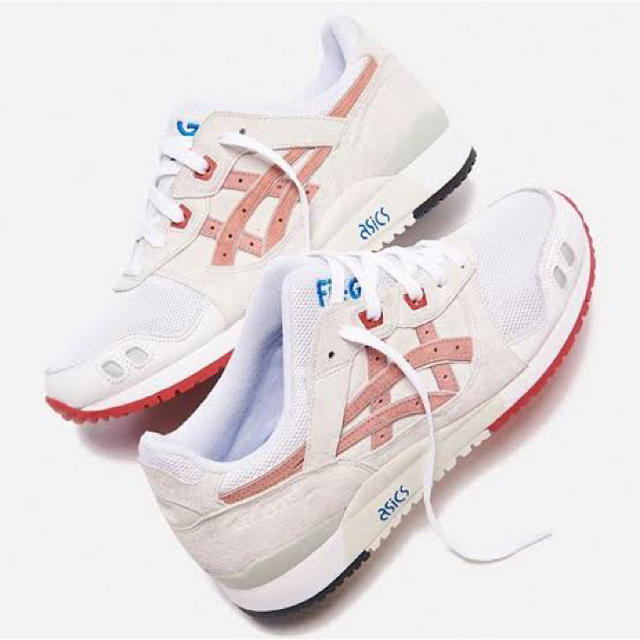 asics(アシックス)の【27cm】KITH ASICS GEL LYTE 3  ROSE メンズの靴/シューズ(スニーカー)の商品写真