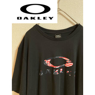 オークリー(Oakley)のOAKLEY オークリー Tシャツ 半袖 ビッグプリント Lサイズ(Tシャツ/カットソー(半袖/袖なし))