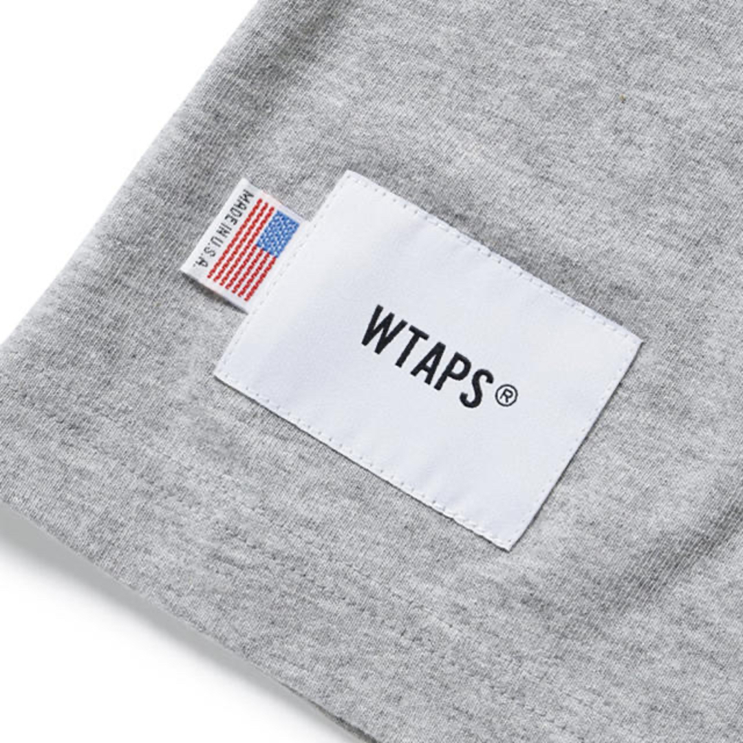 W)taps(ダブルタップス)のW)taps BLANK SS 04 USA / TEE グレー　Lサイズ メンズのトップス(Tシャツ/カットソー(半袖/袖なし))の商品写真