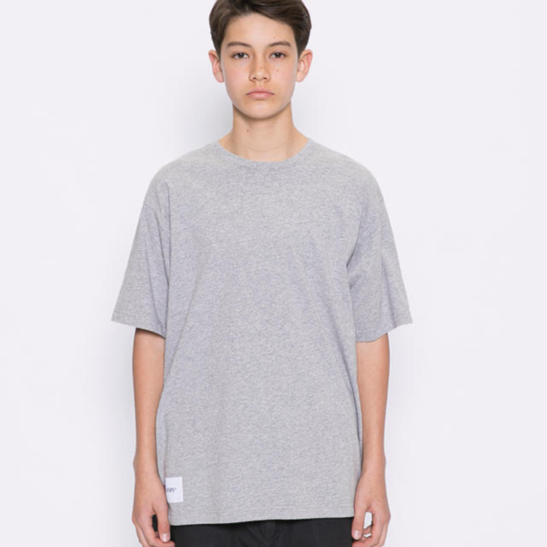 W)taps(ダブルタップス)のW)taps BLANK SS 04 USA / TEE グレー　Lサイズ メンズのトップス(Tシャツ/カットソー(半袖/袖なし))の商品写真