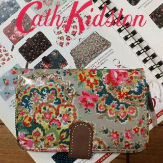 キャスキッドソン(Cath Kidston)の新品 キャスキッドソン フォールディッドウオレット ペイズリーストーン(財布)