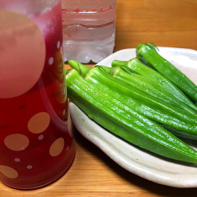 広島県産 新鮮夏野菜 鮮度抜群 朝採り&夕採 旬の夏野菜一袋オクラ50本セット 食品/飲料/酒の食品(野菜)の商品写真