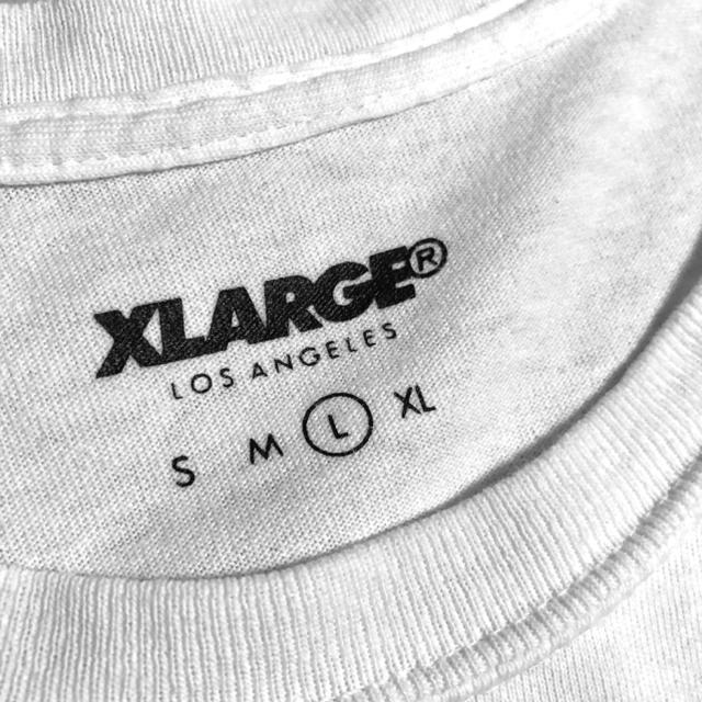 XLARGE(エクストララージ)の【完売品】レア エクストララージ ドラゴンボール トランクス　ホワイト／Lサイズ メンズのトップス(Tシャツ/カットソー(半袖/袖なし))の商品写真